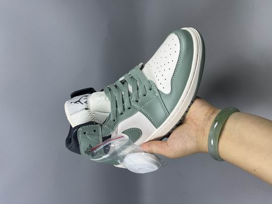 Air Jordan 1 Jade Smoke Men's Women's Basketball Shoes-115 - Click Image to Close